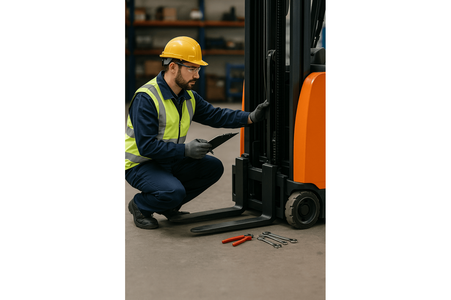 Preventative Maintenance Checklist for Forklifts and Reach Trucks